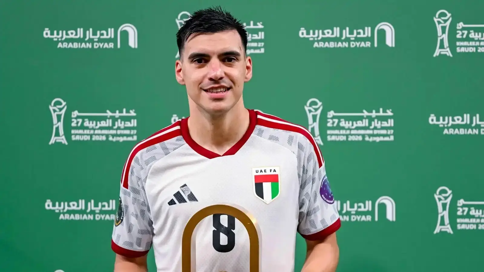 نيكولاس خيمينيز يتصدر قائمة هدافي كأس الخليج (إكس) نيكولاس خيمينيز يتصدر قائمة هدافي كأس الخليج (إكس)