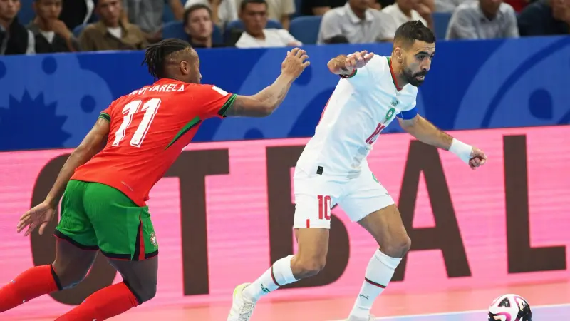 القنوات الناقلة لمباراة المغرب اليوم ضد إيران في كأس العالم للفوتسال 2024 مع التشكيلة
