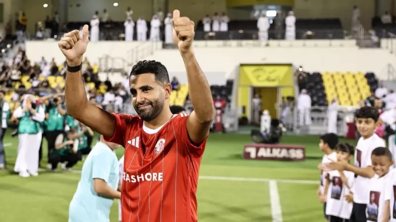 الدوري القطري - رياض محرز يظهر للمرة الأولى في تعادل الشمال أمام لوسيل