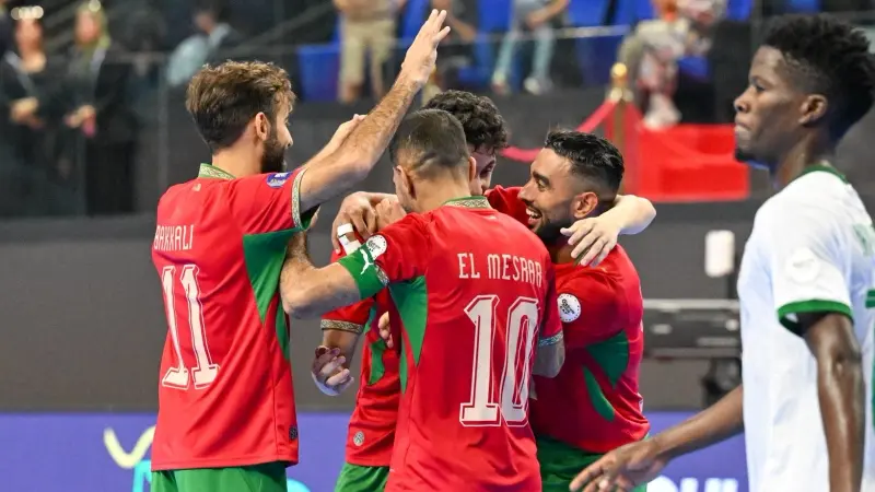 القنوات الناقلة لمباراة منتخب المغرب للفوتسال ضد ليبيا اليوم في كأس أمم إفريقيا 2026 مع الموعد