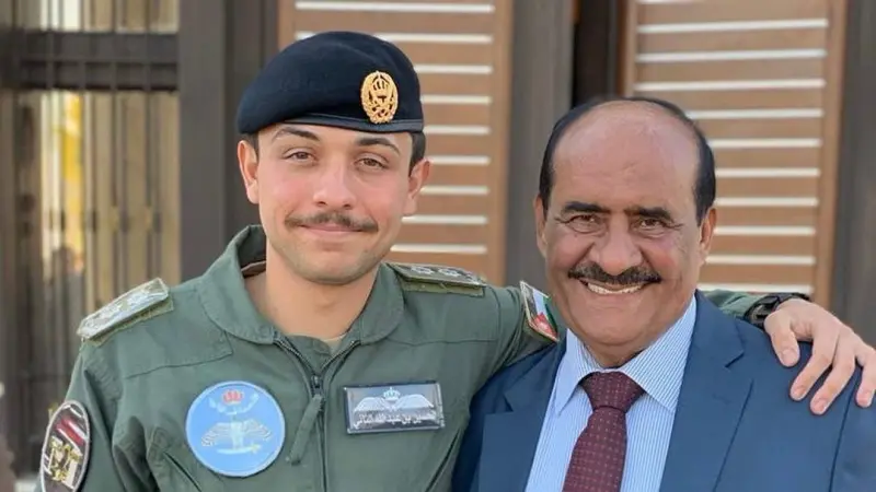 ولي العهد الأردني ينعي العين جمال الشوابكة