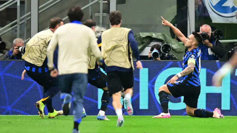 دوري أبطال أوروبا - لاوتارو مارتينيز يعادل رقما قياسيا مع إنتر ميلان