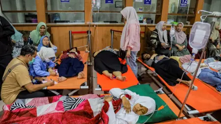 حقوق الإنسان الإندونيسية تطالب بالتحقيق في تسمم 2,000 طالب