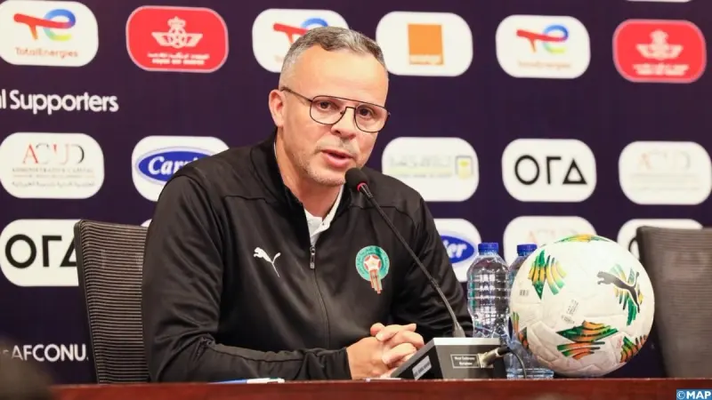 مدرب منتخب المغرب يوضح أهداف فريقه قبل مواجهة مصر في كأس أمم إفريقيا للشباب