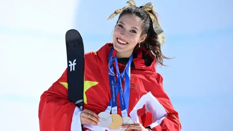 الألعاب الأولمبية الشتوية 2026 - الصينية إيلين غو تحقق ذهبية التزلج الحر