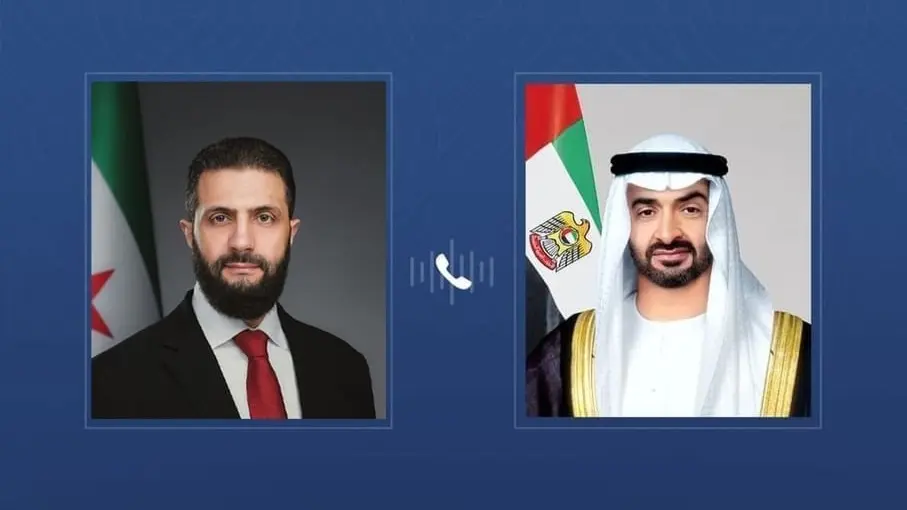 الرئيسان استعرضا عددا من القضايا والتطورات الإقليمية والدولية (وام) الرئيسان استعرضا عددا من القضايا والتطورات الإقليمية والدولية (وام)