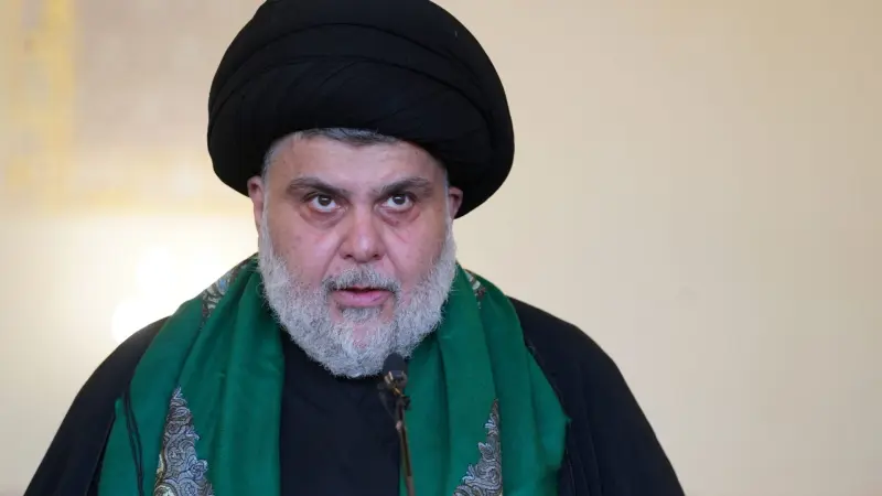 مقتدى الصدر ينتقد الشيعة ويتحدث عن "الصلح مع معاوية"