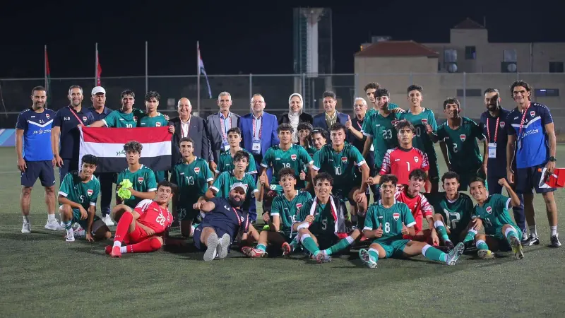 العراق يردّ على قرار إبعاد منتخب الناشئين بالانسحاب من بطولات غرب آسيا