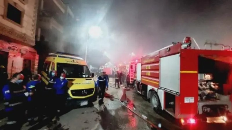 مصر.. ما هو سبب حريق مصنع ملابس سراي القبة؟