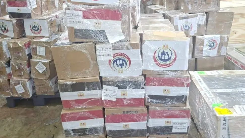 مصر تعزز دعمها الصحي للبنان بشحنة أدوية جديدة (وام) مصر تعزز دعمها الصحي للبنان بشحنة أدوية جديدة (وام)