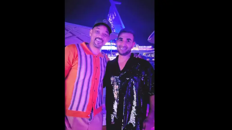 فيديو - ويل سميث يرقص مع أحمد سعد