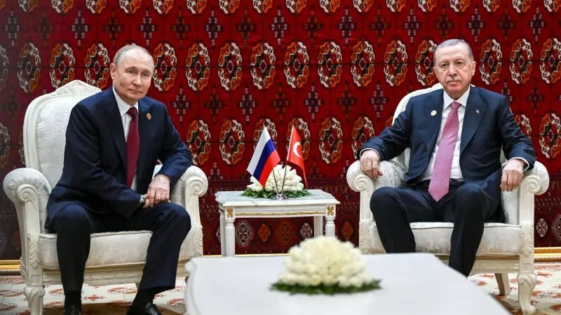 إردوغان بعد لقاء بوتين: السلام ليس بعيدا