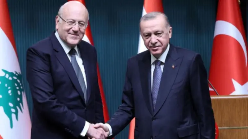 ميقاتي يتصل بإردوغان ويشكره على دعم تركيا المستمر للبنان