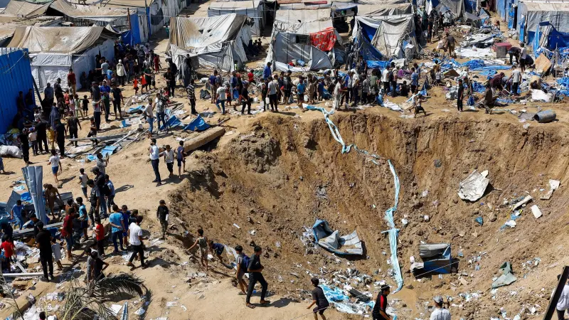 مقتل فلسطينيين اثنين في غارات إسرائيلية على غزة