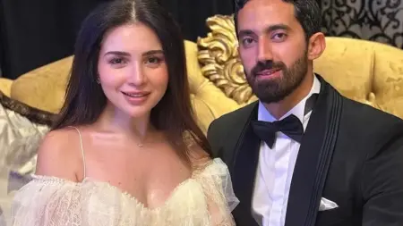 related_news_inside_blogs"فخورة بيك".. مي عز الدين تشيد بزوجها أحمد تيمور