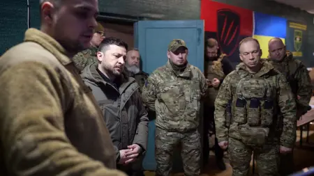 زيلينسكي يزور الجبهة الشرقية ومبادلة أسرى بين أوكرانيا وروسيا