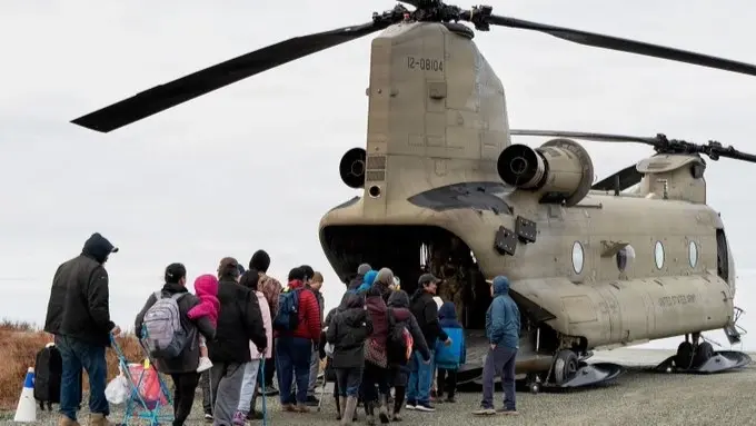 صور - فيضانات عارمة ونزوح.. ألاسكا تطالب بإعلان "حالة الكوارث الاتحادية"
