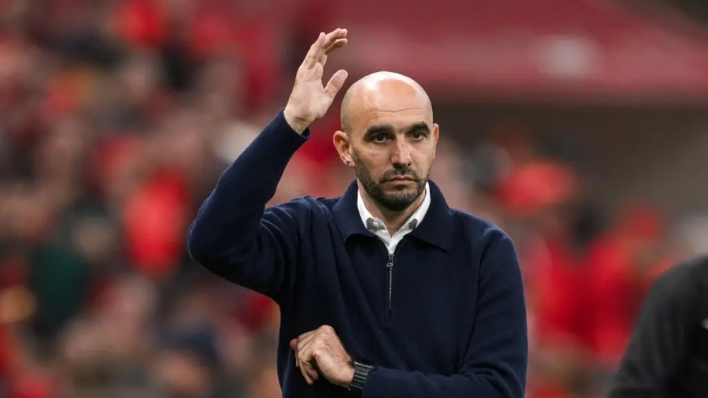 مدرب المغرب السابق وليد الركراكي يقترب من الدوري السعودي للمحترفين (إكس) مدرب المغرب السابق وليد الركراكي يقترب من الدوري السعودي للمحترفين (إكس)