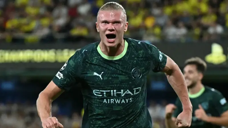 نتيجة وملخص مباراة مانشستر سيتي وفياريال.. هالاند يُعيد السيتي للمسار الصحيح