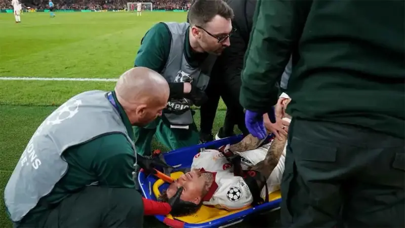 يويفا يفتح تحقيقًا بعد إصابة لاعب غالطة سراي أمام ليفربول