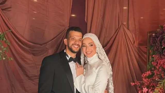 صور - في ليلة زفافها.. ياسمين ابنة محمد مرزبان تستحضر ذكرى والدها