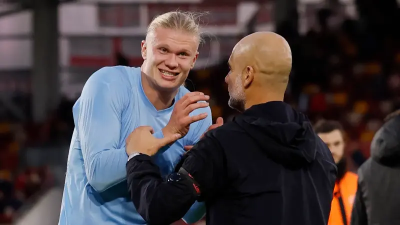 غوارديولا يعلن جاهزية ثنائي السيتي لمواجهة بورنموث