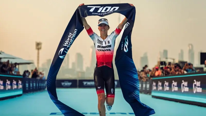 ترايثلون دبي - الأميركي بيرسون والسويسرية ديرون بطلا المحترفين