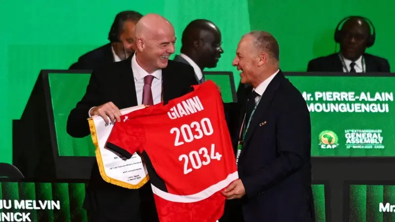 كأس العالم 2034 - مصر تطلب استضافة إحدى المجموعات