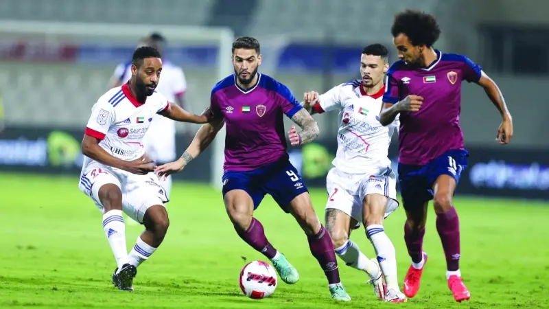 القنوات الناقلة وموعد مباراة الشارقة والوحدة اليوم.. قمة الجولة الأخيرة من مرحلة الذهاب