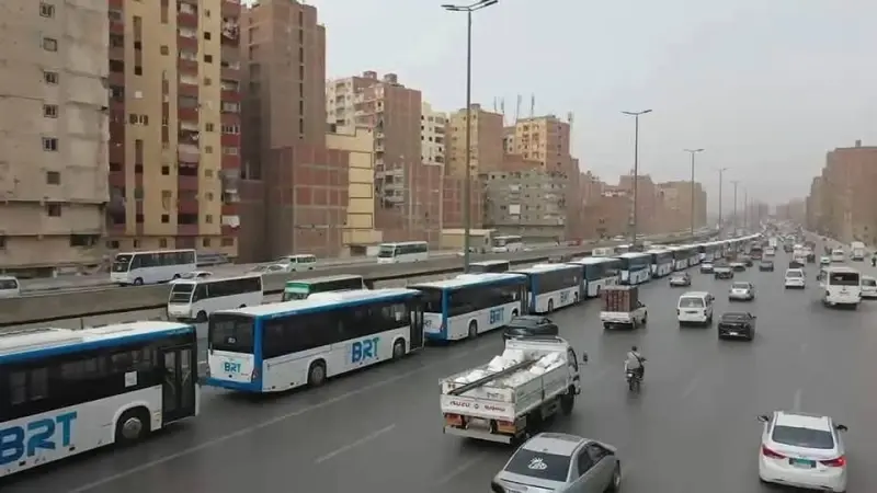 أسعار تذاكر الأتوبيس الترددي بالقاهرة وموعد بدء التشغيل