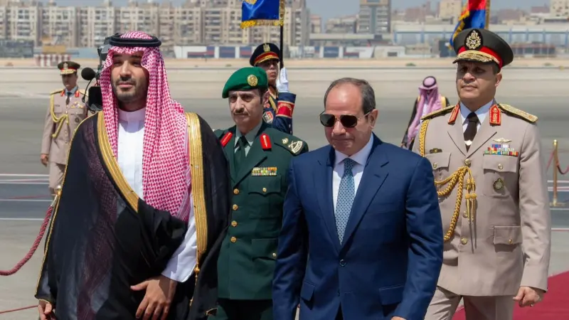 مصر والسعودية تشددان على حماية حرية الملاحة في البحر الأحمر