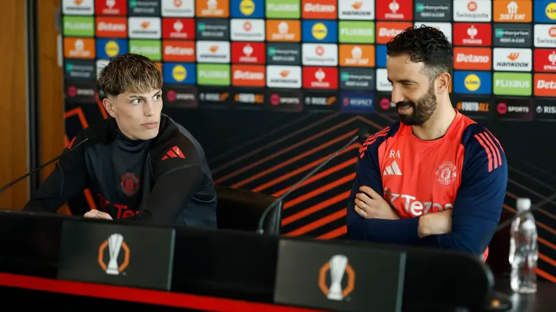 رسالة قاسية من أموريم أمام زملائه.. هل اقترب رحيل غارناتشو عن مانشستر يونايتد؟