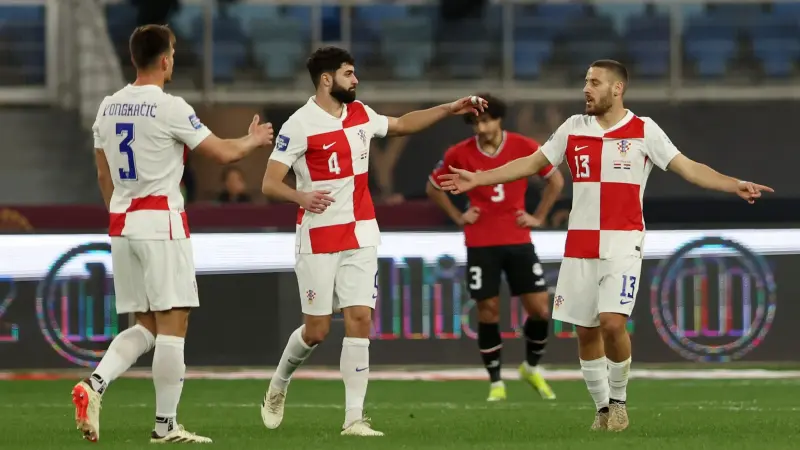 كرواتيا تهزم مصر برباعية وتفوز بكأس العاصمة الودية