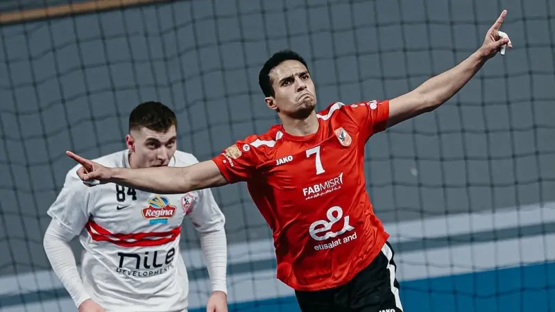 نتيجة وملخص مباراة الأهلي والزمالك في دوري كرة اليد.. ليلة حمراء