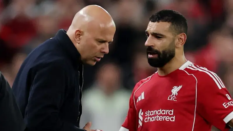 ماذا قال سلوت عن محمد صلاح بعد عبور ليفربول إلى ربع نهائي دوري الأبطال؟