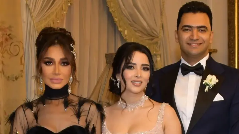 حفل زفاف ابنة بسمة وهبة.. مايا دياب وحماقي يحييان الحفل