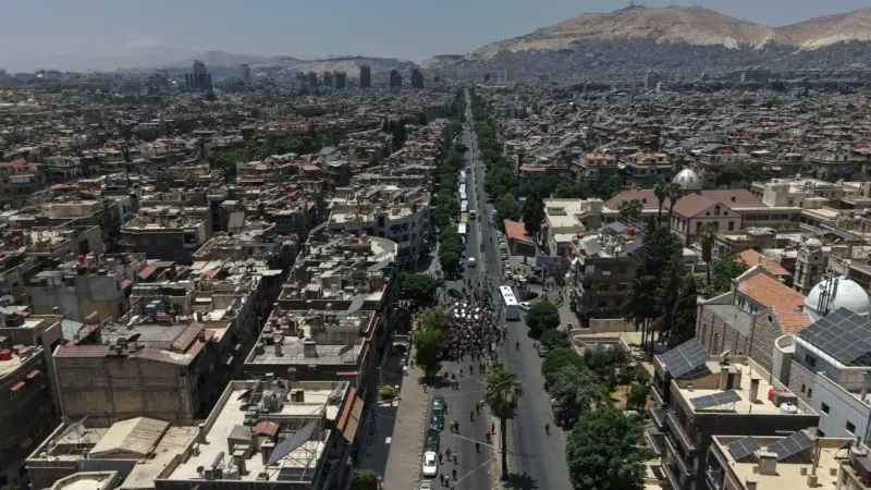 إعلام سوري: انفجار بمحيط منطقة المزة في دمشق