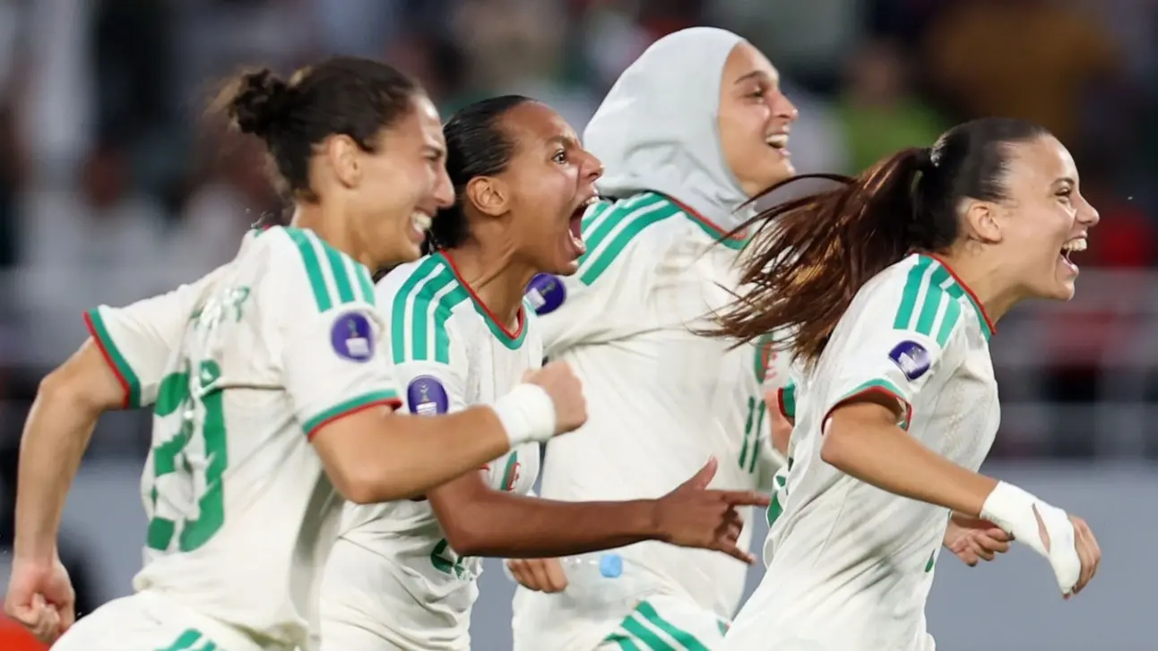 الجزائر حققت إنجازا تاريخيا في أمم إفريقيا للسيدات (إكس) الجزائر حققت إنجازا تاريخيا في أمم إفريقيا للسيدات (إكس)
