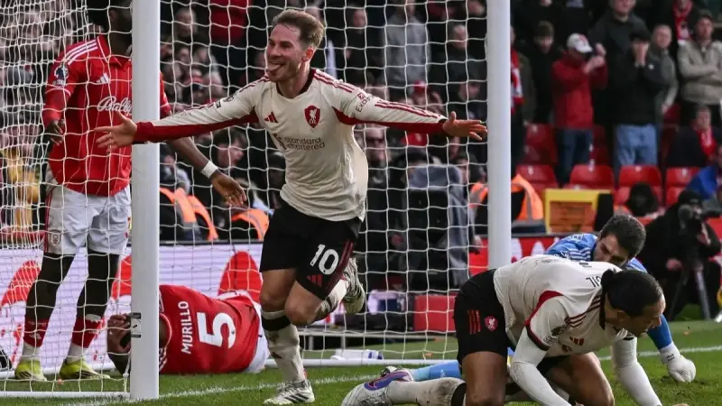 الدوري الإنجليزي - ماك أليستر يقود ليفربول لانتصار صعب على نوتنغهام