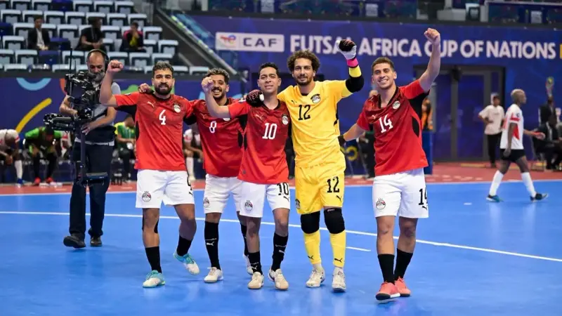 القنوات الناقلة لمباراة المغرب ضد مصر اليوم في كأس أمم إفريقيا للفوتسال 2026 مع الموعد
