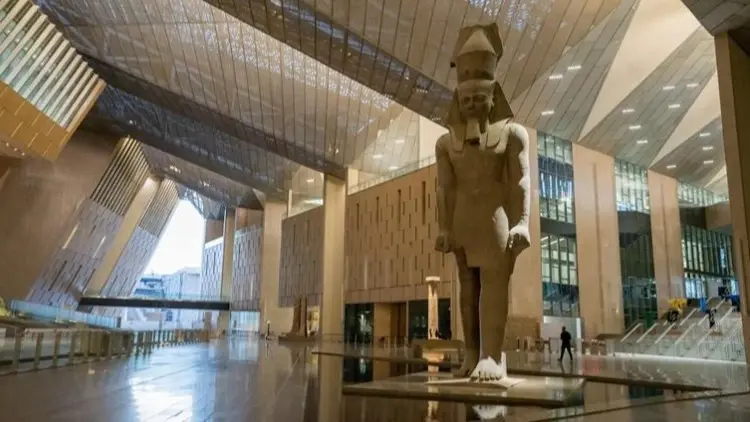 فيديو - ما حقيقة غرق المتحف المصري الكبير؟