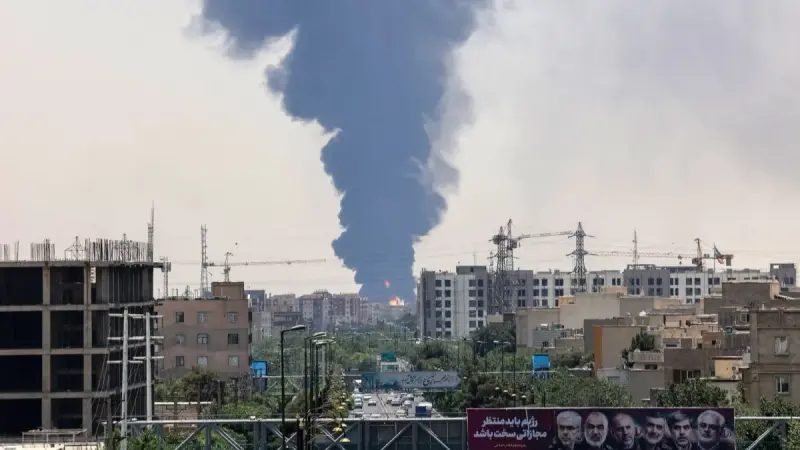 فيديو - استهداف منشأة نووية.. قصف عنيف على أصفهان بإيران