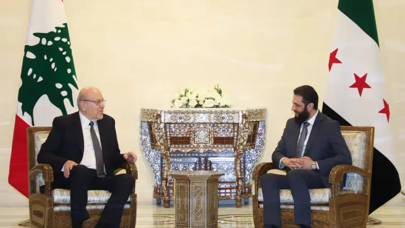 صور - "بناء الجسور".. ميقاتي والشرع يناقشان مستقبل العلاقات الثنائية