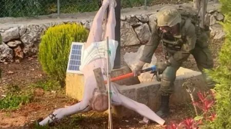 الجيش الإسرائيلي يعترف.. هذه حقيقة تدمير تمثال المسيح بجنوب لبنان