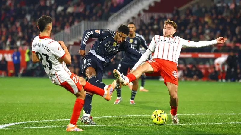 بعد التعادل وخسارة الصدارة.. جدل تحكيمي يسيطر على مواجهة جيرونا وريال مدريد