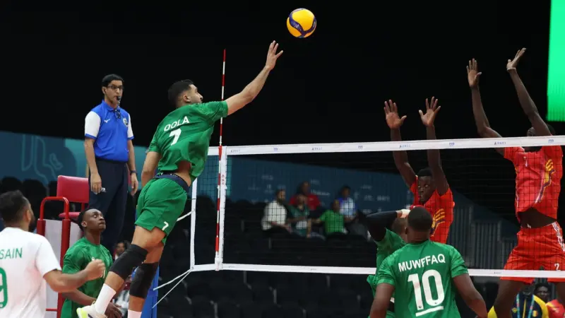 ألعاب التضامن الإسلامي - انتصارات مثيرة للسعودية وإيران وتركيا في افتتاح الكرة الطائرة للرجال