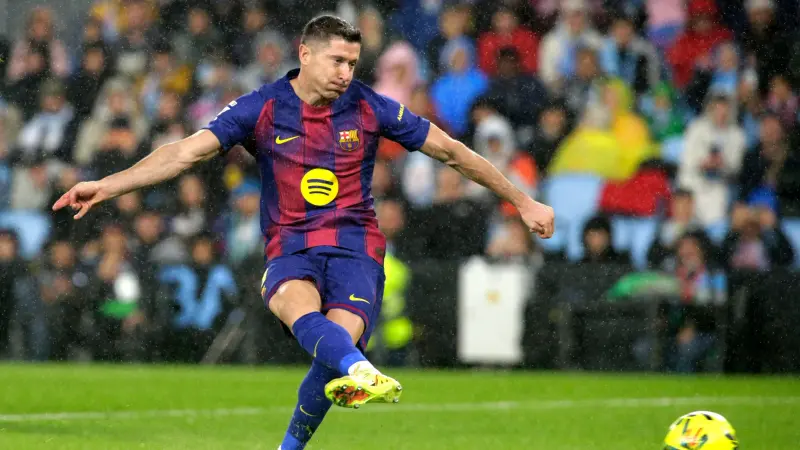 ترتيب هدافي الدوري الإسباني بعد "هاتريك" ليفاندوفسكي في شباك سلتا فيغو