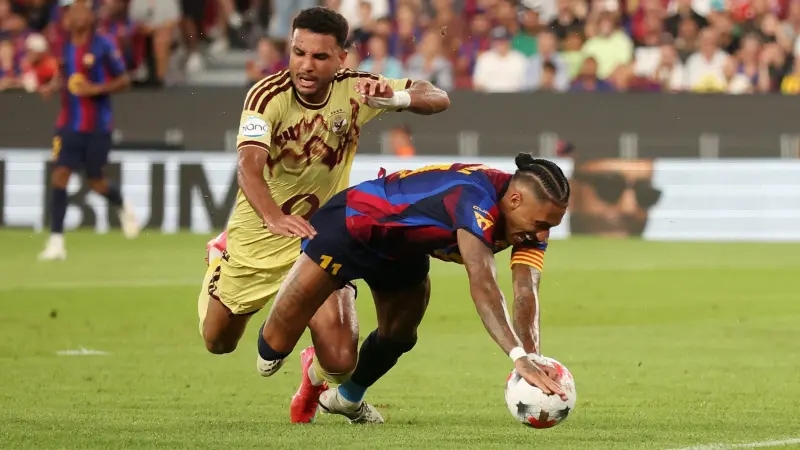 بث مباشر - مباراة برشلونة ضد الأهلي في كأس خوان غامبر الودية لحظة بلحظة