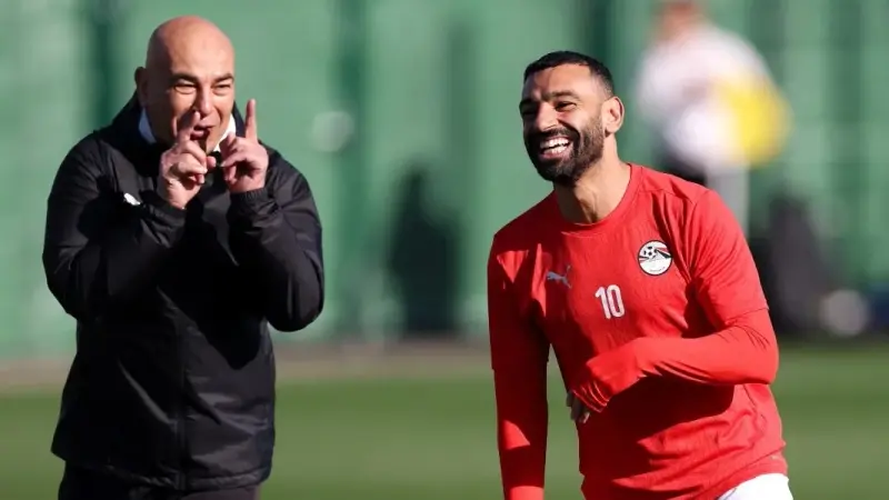 كأس أمم إفريقيا - هاني أبو ريدة يشيد بحسام حسن ومحمد صلاح بعد تألق منتخب مصر