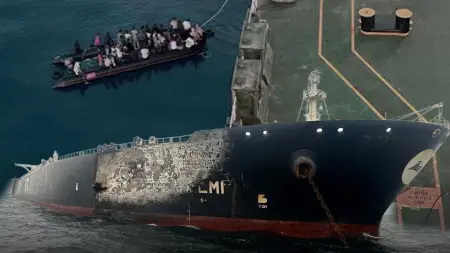 related_news_inside_blogsأنقذت مئات اللاجئين من الغرق.. الناقلة الكويتية "السالمي" تنجو من اعتداء إيراني